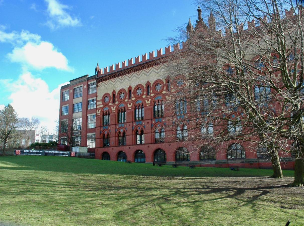 Fabulous Stylish Flat In Merchant City & Free Secure Parking Glasgow Exteriör bild